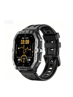 Reloj Inteligente C32Pro con GPS, Pantalla TFT de 2.02 Pulgadas, Llamadas Bluetooth, Resistente al Agua 2ATM, para Hombre, Android IOS, Monitor de Actividad Física, Monitor Deportivo