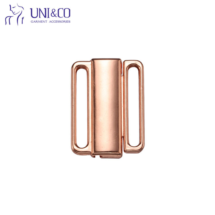 8 Hebillas En Forma De U De Metal Dorado - Para Bikinis, Lencería, Vestidos Y Manualidades De Costura
