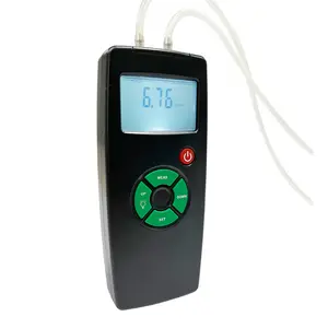 HAVC Room Lab Factory Use handheld Digital Differential Pressure Meter Gauge Air Pressure Manometer For Tube