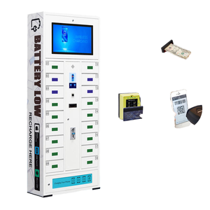 Casiers en acier à verrouillage électronique et recharge sans fil - Product Image 1