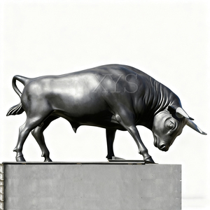Fundición de Bronce Especializada y Personalizada: Elaboración de Estatuas de Toros de la Lucha y Esculturas de Animales - Product Image 1