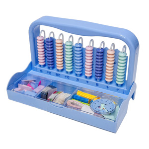 Ábaco matemático para niños con contador de 9 líneas, con varios suministros para contar matemáticas, mostrador, oficina <span class=keywords><strong>escolar</strong></span> - Product Image 1
