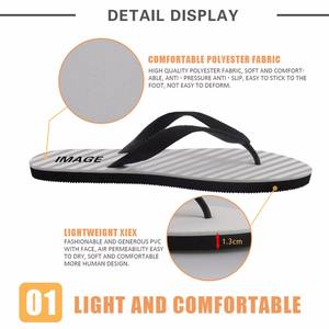 Zapatillas con estampado de tótem Fijian Tribal polinesio para mujeres y hombres, <span class=keywords><strong>chanclas</strong></span> personalizadas con logotipo, sandalias de playa para exteriores de verano, venta al por mayor - Product Image 3