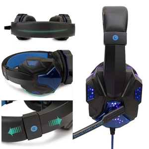 SY830 filaire stéréo <span class=keywords><strong>casque</strong></span> pour PS5 Gamer <span class=keywords><strong>casque</strong></span> pour PC PS4 commutateur Xboxes Led <span class=keywords><strong>casque</strong></span> <span class=keywords><strong>de</strong></span> <span class=keywords><strong>jeu</strong></span> avec micro - Product Image 5