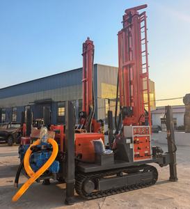 Plataforma de Perforación de Pozos de Agua Montada sobre Orugas Totalmente Hidráulica, Capacidad de Perforación de 300 m, Perforación de Pozos de Agua con Alta Presión de Viento - Product Image 1
