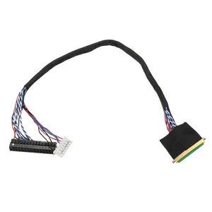 Cable de pantalla LED de 40 Pines, Cable individual de 6 LVDS, LP140WH1