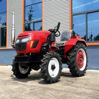 Tractor de Ruedas de Alto Torque de 100HP/120HP con Tracción en las Cuatro Ruedas, un Pionero en el Campo de la Agricultura en Terrenos de 100 Acres