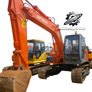 Excavadora Usada Hitachi EX120, Marca Japonesa Original, 12 Toneladas, Orugas de Goma, Tamaño Mediano, 2021, Cucharón de 0.6m, Yanmar - Product Image 1