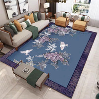Tapis oriental bleu 3x4