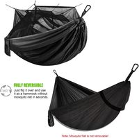 Vente chaude Nylon Parachute Arbre Ceinture Balançoire chaise Lit En Plein Air Hamacs Hamac Avec Moustiquaire Pour Camping Voyage Randonnée