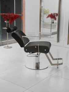 Sillón de Barbería Moderno Ajustable con Elevación Hidráulica para Peluquería - Product Image 5
