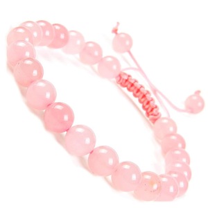 Verstelbare macramé armbanden met 8mm kralen, helende chakra amethist kristallen edelsteen sieraden, kwastjes armband cadeau decoratie - Product Image 4