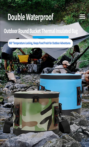 Sac isotherme thermoélectrique étanche pour pique-nique, avec logo client imprimé, capacité 70L/30L, maintien de la glace pendant 48 heures - Product Image 2
