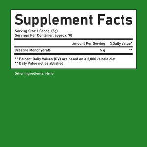 ODM OEM <b>Creatine</b> Powder with <b>Creatine</b> <b>Monohydrate</b> Helps Build Lean Muscle and Increase Strength <b>Creatine</b> Powder - Product Image 2