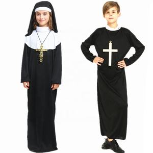 Disfraz de Sacerdote <span class=keywords><strong>para</strong></span> Niño, Disfraz de Virgen María <span class=keywords><strong>para</strong></span> Niña, Traje de Santo, Disfraces de Halloween - Product Image 4