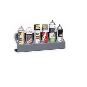 Soporte de almacenamiento montado en la pared Soporte para botella de aerosol Estante de lata de aerosol de metal Estante de exhibición para lata de aerosol - Product Image 4