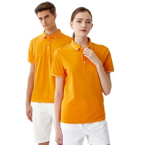 Camiseta de Golf Personalizada con Logotipo para Hombre, Color Sólido, Tejida, 100% Algodón, Manga Corta, Transpirable, Servicio OEM - Product Image 6