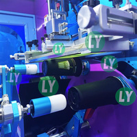 Machine de sérigraphie numérique automatique en plastique pour gobelets en papier