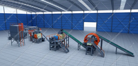 Ligne de recyclage de pneus entièrement automatique Usine de recyclage de pneus de voitures d'occasion à Dubaï