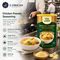 Poudre d'assaisonnement au poulet jaune 240g en boîte, Halal, en vrac pour la restauration, Fournisseur OEM Chine 18