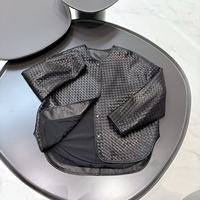 Veste décontractée en cuir tricoté pour femme, en peau de mouton, coupe simple boutonnage, coupe-vent, pour l'automne, idéale pour superposer dans la ville