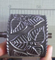 Rouleau de couture de dentelle ultrasonique, roue de fleur personnalisée
