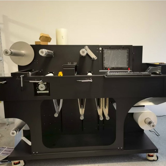 Digital printing machine roll to roll uv digital label printer bopp pet pvc label printer sticker machine for small business