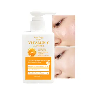 C vitamini ating yüz temizleyici anti-aging yüz yıkama kadın erkek organik doğal kuşburnu, çay ağacı yağı jojoba