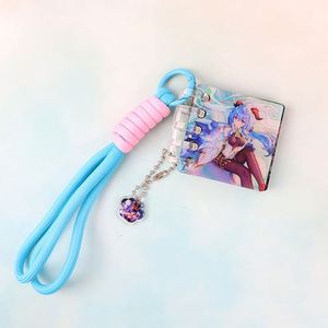 Custom Printed Double Sided Cartoon Cute and Fun Acrylic Coil <b>Book</b> Spiral Notebook in Plastic Photo Album Crafts Keychain - Product Image 2