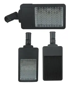 Luminária de jardim de melhor qualidade para uso ao ar livre, luz de rua de 90 W, 200 W, sensor de luz à prova d'água, alumínio para estrada