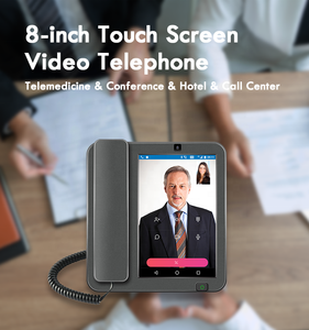 4G LTE Wifi <span class=keywords><strong>Android</strong></span> 8Inch Màn Hình Máy Tính Để Bàn Điện Thoại Văn Phòng Với Thẻ Sim Pstn Điện Thoại Bàn Điện Thoại Với Sim Thẻ Sip <span class=keywords><strong>Android</strong></span> Điện Thoại Bàn - Product Image 2