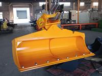 Godet hydraulique inclinable SLN pour excavatrice – Godet de démolition, tri de débris, nivellement de débris, attache robuste pour déchets