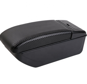 DAIAO DA-6406 Nueva Consola Central de Cuero Japonesa para Auto, Caja de Almacenamiento con Cargador USB, Reposabrazos de Doble Capa, Accesorios Decorativos - Product Image 3