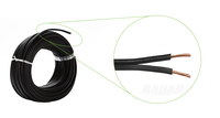 Kabel voltase rendah kawat pencahayaan lanskap 500ft dalam kumparan 12/2 14/2 16/2 kabel listrik AWG