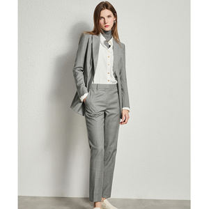 Abito da <span class=keywords><strong>donna</strong></span> JERMAR su misura con <span class=keywords><strong>taglio</strong></span> 3D, elegante abito da lavoro premium per riunioni formali in primavera e autunno - Product Image 2