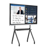 Pizron — panneau blanc intelligent plat 4K, 2-65 pouces, pour salle de conférence, panneau interactif, écran de projecteur