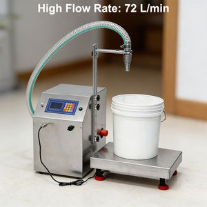 Máquina de Llenado de Líquidos de Alta Velocidad CSY-L72, 72L/min, Tipo de Pesaje de 50g-100kg, para Aceite, Miel, Jugo, Productos Químicos en Tambor - Product Image 6