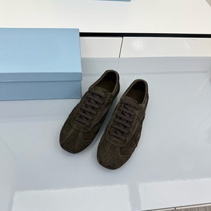 Chaussures pour hommes, best-seller, luxe, daim brun foncé, design décontracté, style allemand, chaussures fines de sport, rétro, tendance, antidérapantes - Product Image 5