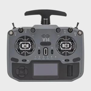 Émetteur radio V14 EdgeTX ELRS 2000 mW, portée 16 km, contrôleur de drone FPV à cardan Hall, plastique jaune - Product Image 5