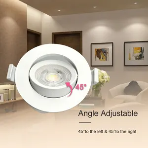 Nuovo Design lineare dimmerabile 5w forma rotonda Mini Faretti luce LED Faretti per la casa