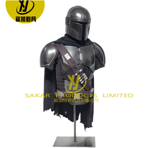 Costume <span class=keywords><strong>de</strong></span> personnage <span class=keywords><strong>de</strong></span> film <span class=keywords><strong>Star</strong></span> <span class=keywords><strong>Wars</strong></span> Mandalorian personnalisé, ensemble complet pour les spectacles d'événements - Product Image 2