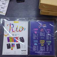 Porte-menu en plastique personnalisé pour hôtel de restauration Cuisine occidentale et carnet de commande avec couvercle étanche pour menus de restaurant occidental
