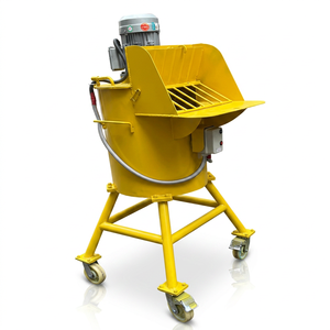 Mezcladora de concreto móvil con motor de 2.2 kW y capacidad para 130 litros de lechada, adecuada para proyectos de construcción de diversas escamas. - Product Image 3