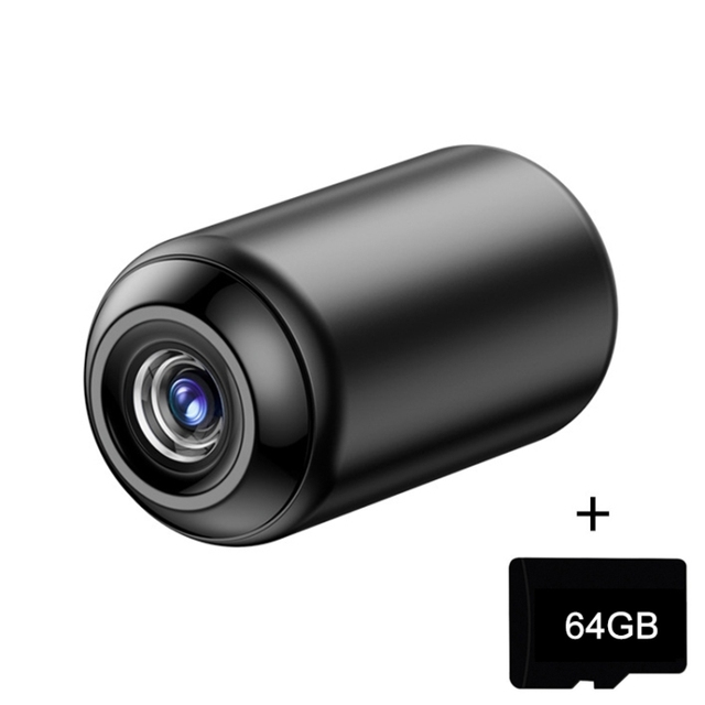 Top Deal Indoor HD Night Vision Wireless WiFi Mini Camera with 64GB Memory Card