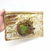 Nouvelle trousse de maquillage en PVC à paillettes de style avec fermeture à glissière Sacs cosmétiques de voyage de grande capacité Marque privée