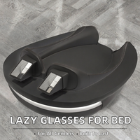Gafas Prisma Lazy Bed para Ver Horizontalmente Acostado, Gafas para TV y Lectura, Montura de Plástico, Espejo Óptico, Lentes para el Hogar