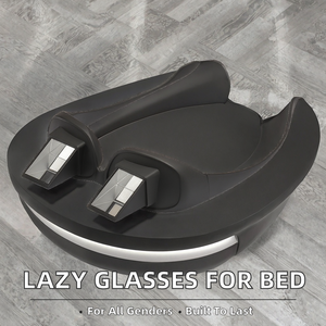 Gafas Prisma Lazy Bed <span class=keywords><strong>para</strong></span> Ver Horizontalmente <span class=keywords><strong>Acostado</strong></span>, Gafas <span class=keywords><strong>para</strong></span> TV y Lectura, Montura de Plástico, Espejo Óptico, Lentes <span class=keywords><strong>para</strong></span> el Hogar - Product Image 2