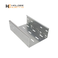 HOLDEE - Cannelure de câblage perforée en acier inoxydable 304/316L pour câblage électrique, 50 mm 75 mm