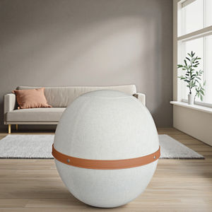 Funda para Pelota de Yoga, Ergonómica, <span class=keywords><strong>Lavable</strong></span>, al por Mayor, 65 cm, Sensación de <span class=keywords><strong>Lino</strong></span>, Antideslizante, para Gimnasio - Product Image 4