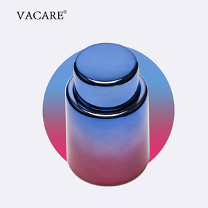 Nouveau design 2026 – Bouchon de bouteille de vin en silicone personnalisé effet ombré pour cadeaux de Noël et de Nouvel An - Product Image 1